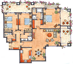 Monarch floorplan