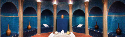 View of the Turkish Bath in Vida Real Spa